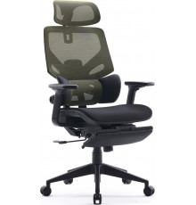 Офисное кресло Cactus CS-CHR-MC01-BK (черный/салатовый)