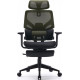Офисное кресло Cactus CS-CHR-MC01-BK (черный/салатовый)
