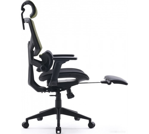 Офисное кресло Cactus CS-CHR-MC01-BK (черный/салатовый)