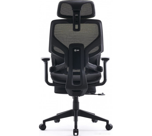 Офисное кресло Cactus CS-CHR-MC01-BK (черный/салатовый)