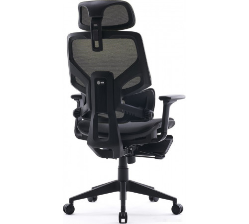 Офисное кресло Cactus CS-CHR-MC01-BK (черный/салатовый)