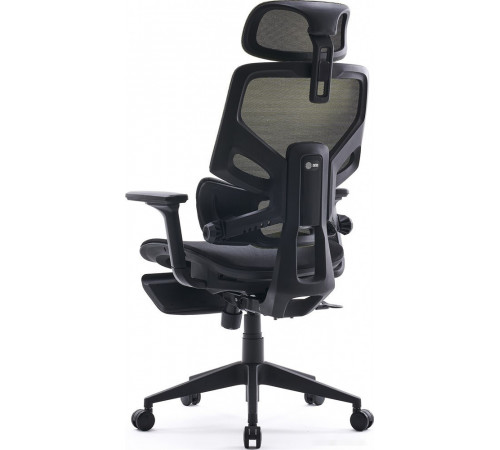Офисное кресло Cactus CS-CHR-MC01-BK (черный/салатовый)