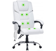 Офисное кресло Cactus CS-CHR-OC02M-WT (белый)