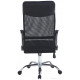 Офисное кресло Situp Flay chrome (сетка black/black)