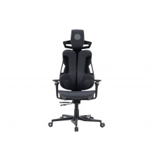 Офисное кресло Cactus CS-CHR-DUO-BBK (черный кожзам)