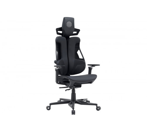 Офисное кресло Cactus CS-CHR-DUO-BBK (черный кожзам)