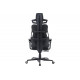 Офисное кресло Cactus CS-CHR-DUO-BBK (черный кожзам)