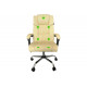 Офисное кресло Cactus CS-CHR-OC04M-WT (слоновая кость)