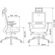 Офисное кресло Бюрократ MC-W612N-H (темно-серый)