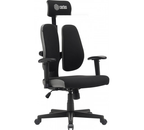 Офисное кресло Cactus CS-CHR-MC03-BKGY (черный/серый)