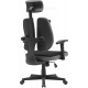 Офисное кресло Cactus CS-CHR-MC03-BKGY (черный/серый)