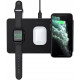 Беспроводное зарядное Satechi Trio Wireless Charging Pad