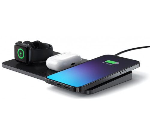 Беспроводное зарядное Satechi Trio Wireless Charging Pad