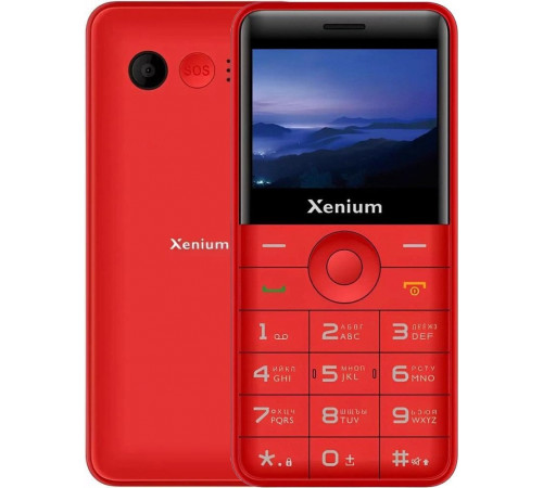 Телефон Xenium X700 (красный)
