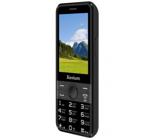 Телефон Xenium X800 (черный/серый)