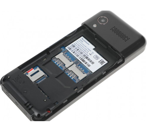 Телефон Xenium X800 (черный/серый)