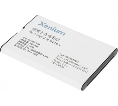Телефон Xenium X800 (черный/серый)