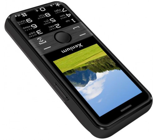 Телефон Xenium X800 (черный/серый)