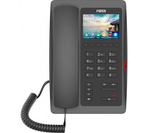 Проводной телефон Fanvil H5W (черный)