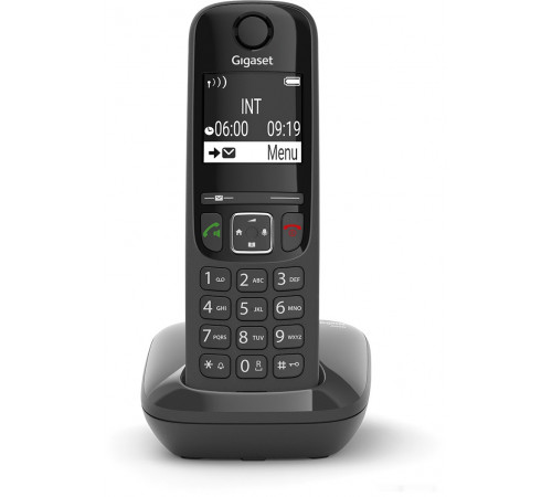 Радиотелефон Gigaset AS690 DUO (черный)