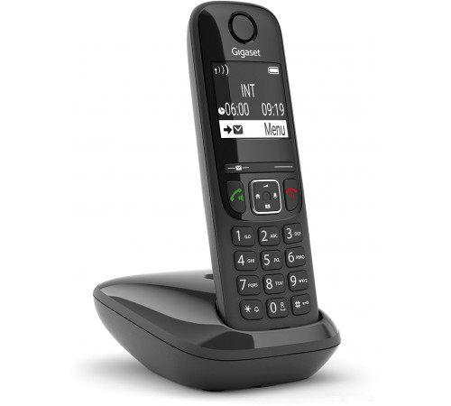 Радиотелефон Gigaset AS690 DUO (черный)