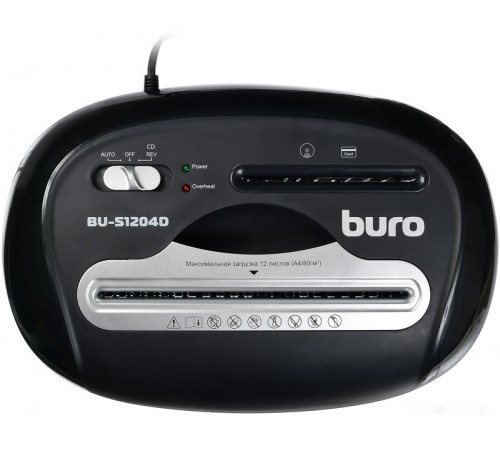 Шредер Buro Office BU-S1204D