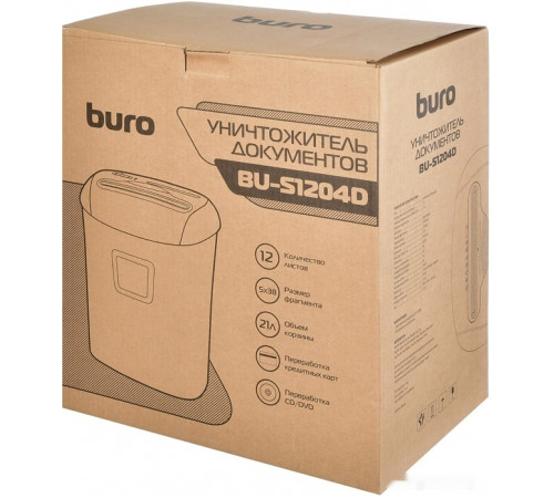 Шредер Buro Office BU-S1204D