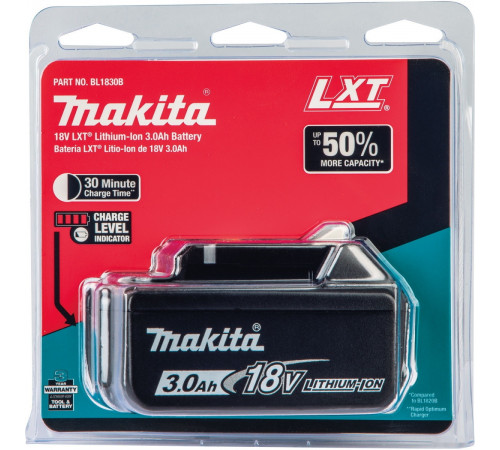 Аккумулятор для инструмента Makita BL1830B (18В/3 а*ч)
