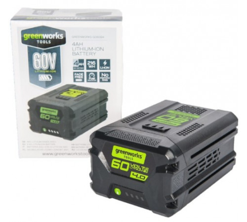 Аккумулятор для инструмента Greenworks G60B4 (60В/4 Ah)