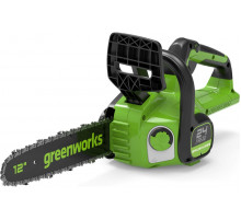 Аккумуляторная пила Greenworks GD24CS30 (без АКБ)