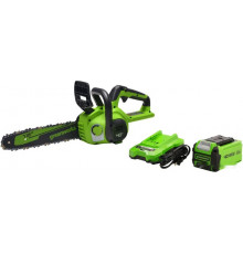 Аккумуляторная пила Greenworks G40CS30IIK4 2007807UB (с 1-им АКБ 4 Ач)