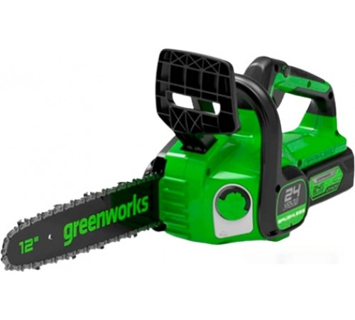 Аккумуляторная пила Greenworks GD24CS30K2 2007007UA (с 1-м АКБ 2 Ач)
