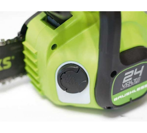 Аккумуляторная пила Greenworks GD24CS30K2 2007007UA (с 1-м АКБ 2 Ач)