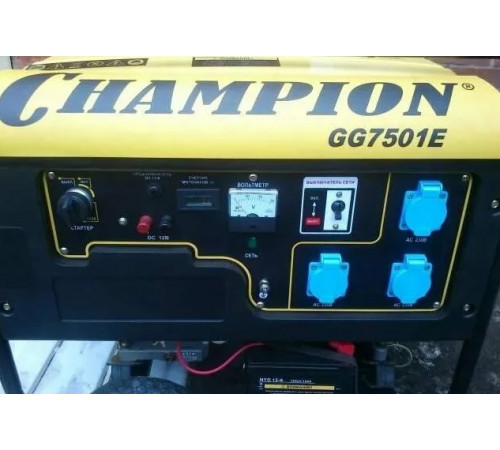 Генератор Champion GG7501E