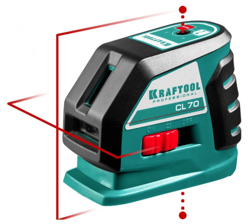 Лазерный нивелир Kraftool CL-70-4