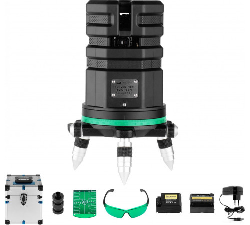 Лазерный нивелир ADA Instruments 6D Servoliner Green А00622