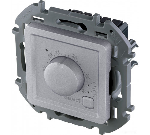 Терморегулятор Legrand Inspiria 673812 (алюминий)