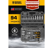 Универсальный набор инструментов Denzel 15813 (94 предмета)