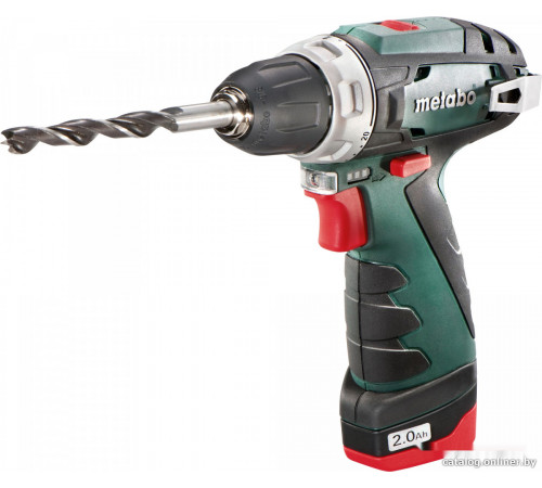 Дрель-шуруповерт Metabo PowerMaxx BS Basic 600080500 (с 2-мя АКБ 2 Ah)