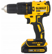 Ударная дрель-шуруповерт DeWALT DCD778D2T-QW (с 2-мя АКБ, кейс)