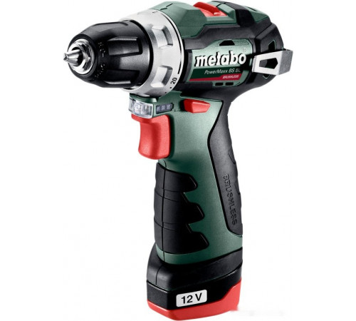 Дрель-шуруповерт Metabo PowerMaxx BS BL 601721500 (с 2-мя АКБ, кейс)