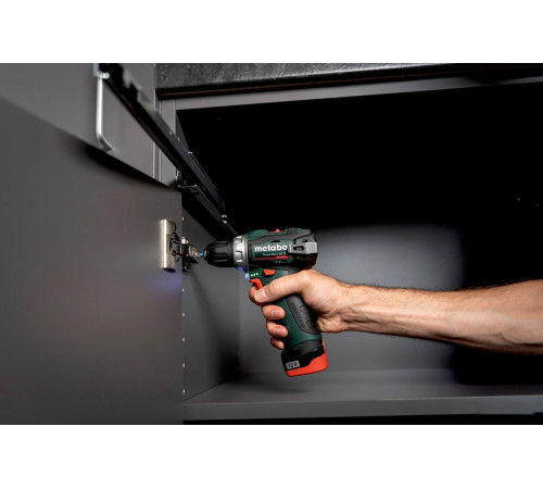 Дрель-шуруповерт Metabo PowerMaxx BS BL 601721500 (с 2-мя АКБ, кейс)