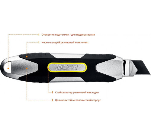 Нож строительный Olfa X-design OL-MXP-L