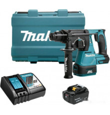 Перфоратор Makita DHR242RT (с 1-им АКБ, кейс)
