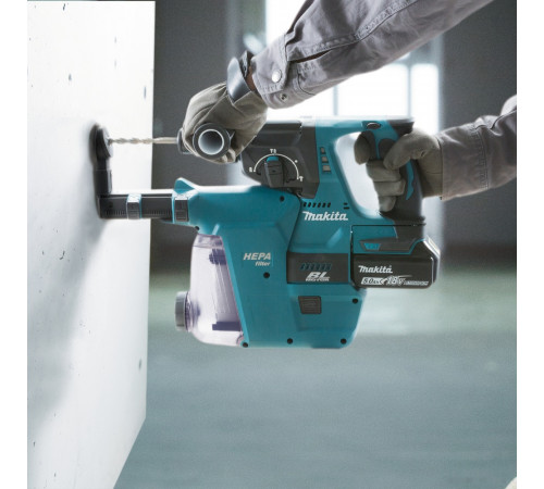 Перфоратор Makita DHR242RT (с 1-им АКБ, кейс)