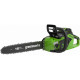 Аккумуляторная цепная пила Greenworks GD40CS18K2