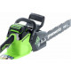 Аккумуляторная цепная пила Greenworks GD40CS18K2
