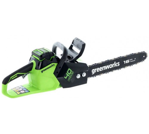 Аккумуляторная цепная пила Greenworks GD40CS18K2