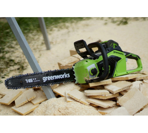 Электропила цепная Greenworks GD40CS18K4 (2005807UB)