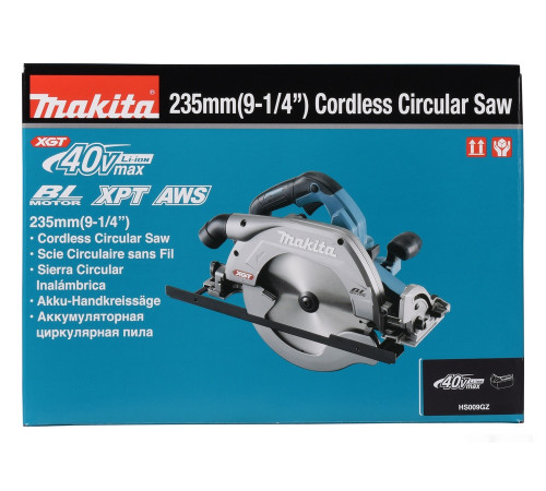 Дисковая (циркулярная) пила Makita HS009GZ (без АКБ)